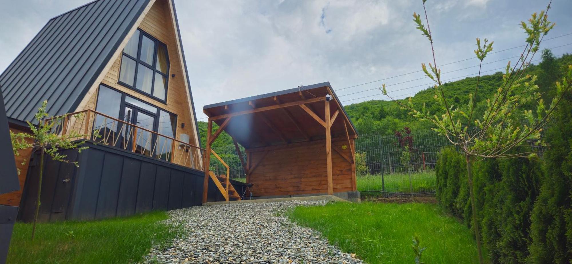E&T-Cabin A Frame ซีบิว ภายนอก รูปภาพ