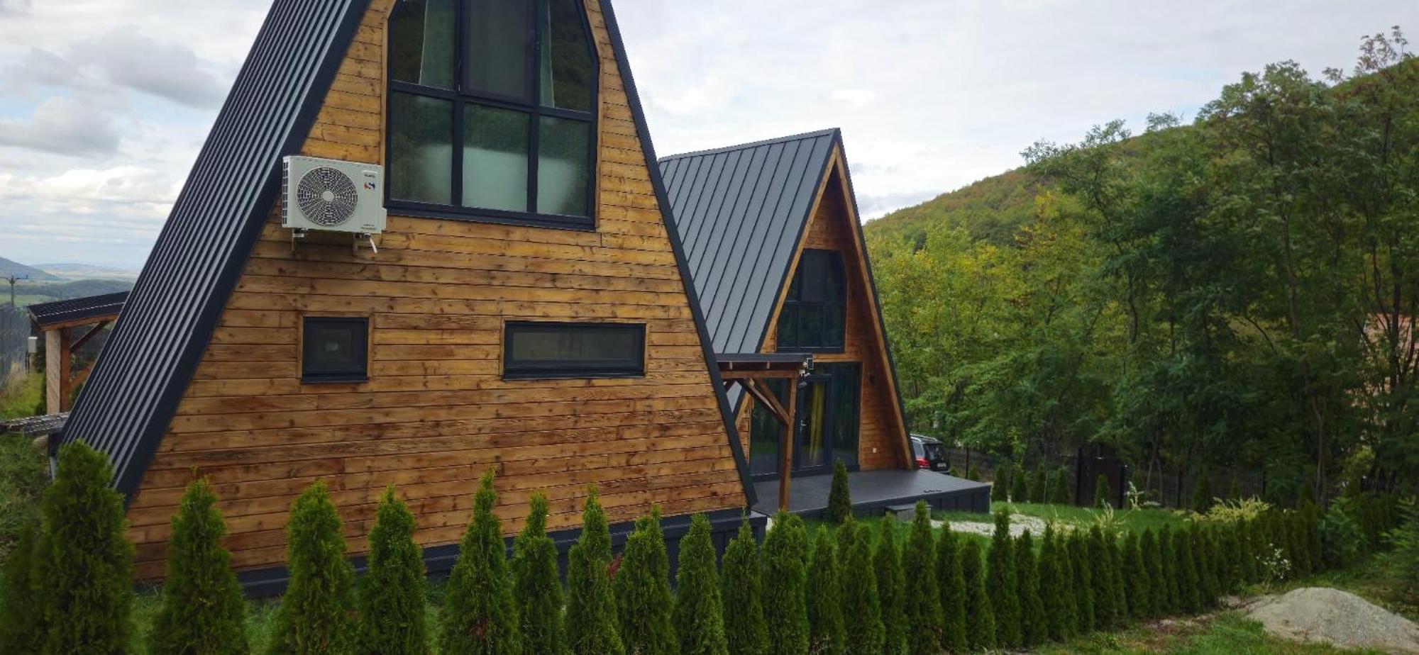 E&T-Cabin A Frame ซีบิว ภายนอก รูปภาพ